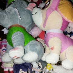 いろいろぬいぐるみ　いっぱい　中古の画像