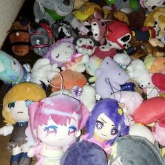 いろいろぬいぐるみ　いっぱい　中古の画像