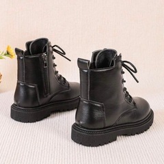 黒ブーツ  キッズ 22cm  の画像
