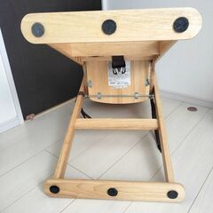 KATOJI 木製ハイチェア ベビーチェア 折りたたみの画像