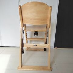 KATOJI 木製ハイチェア ベビーチェア 折りたたみの画像