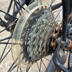 自転車前𢓭タイヤの画像