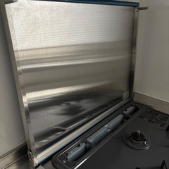 美品★ヨシカワ日本製ガスコンロ/IHステンレスカバーの画像