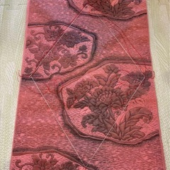 帯　ピンク　花　和装小物　名古屋帯　袋帯の画像