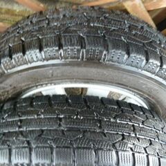 H２０年製バリ溝スタットレス・１４５－８０－１３・ホイールも綺麗ですの画像