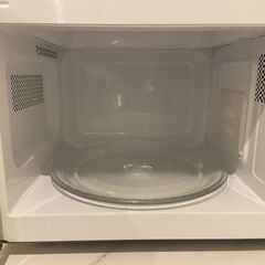 【美品】ヤマゼン　 電子レンジ(東日本50Hz専用) ホワイト MW-D196(W)5の画像