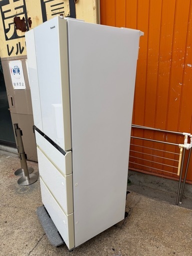 474L 6ドア　パナソニック　冷蔵庫　NR-F470PV-W　