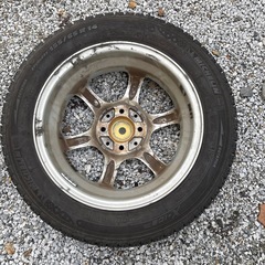 中古アルミホイール付スタッドレスタイヤ4本セットの画像