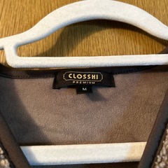 しまむら　防風ノーカラージャケット　メンズMの画像