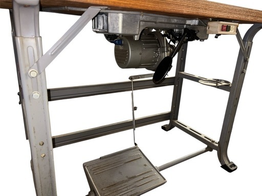 【最終値下げ‼️動作確認済】SINGER 工業用ミシン 191D300A テーブル・モーター付 裁縫 店舗用