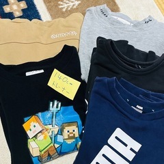 １４０cm 子供服　　男児の画像