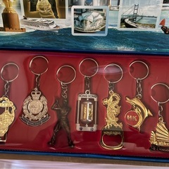 香港　キーホルダー　ブルースリーの画像