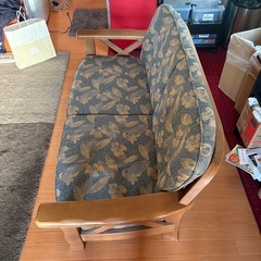 KARIMOKU カリモク　二人掛けソファの画像