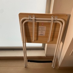 【受付終了
】折りたたみデスク の画像