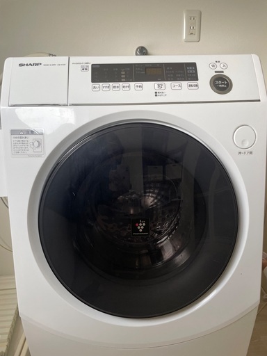 SHARP 乾燥機付きドラム式洗濯機※決まりました
