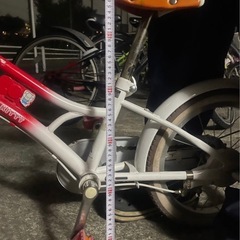 自転車16インチ　キティー中古品の画像