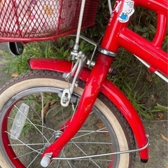 自転車16インチ　キティー中古品の画像