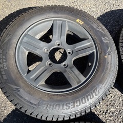 ジムニー　スタッドレス 4本セットＤＭ-V3 　JB23純正ホイール付きの画像