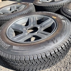 ジムニー　スタッドレス 4本セットＤＭ-V3 　JB23純正ホイール付きの画像