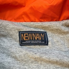 K2511-035 NEWNAVY プルオーバー Mサイズ ネイビー 汚れ有り　の画像