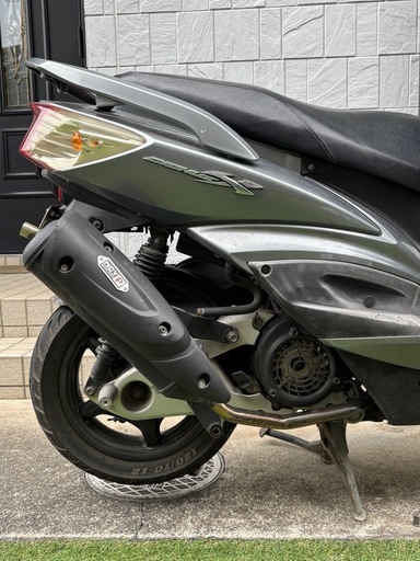 シグナスX2型NCYブラックアーバンマフラー