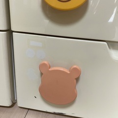 【無料】子ども用　洋服タンス　物入れ　プーさんの画像