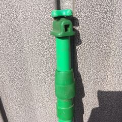 【引き取り限定。置き配。越前市】物干し竿　竹竿2本セット　伸縮3M位の画像