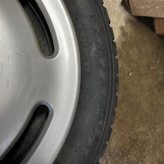 ラパン純正タイヤホイールセット（スタッドレス）の画像