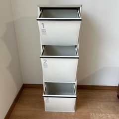 3段式 ごみ箱 ダストボックスの画像