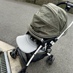 smart angelベビーカー デヨーネレジェe Olive denim
の画像