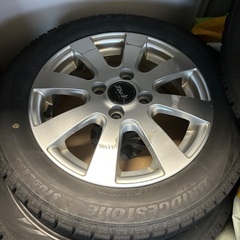 軽自動車155/65/14 スタッドレス&アルミの画像