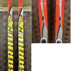 KARHU カルフ VOLCAN classic wet クロスカントリー スキー板 190cm ビンディング付/Rottefella(ロッテフェラー) クロカン☆札幌市 白石店 の画像