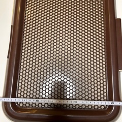 ボンビ 薄型しつけるトレー S ブラウンの画像