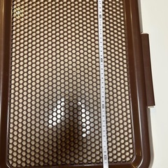 ボンビ 薄型しつけるトレー S ブラウンの画像