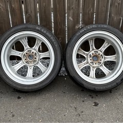 17インチ　深リム　レイズ　セブリング　ITCの画像