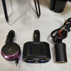 カー用品まとめ売り シガーソケット増設 アームレストの画像