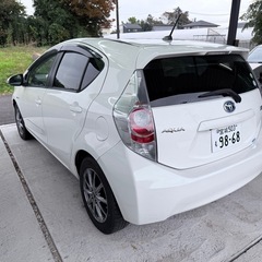 車検R9年10月迄・アクア・ハイブリッド・エコカー・低燃費 の画像