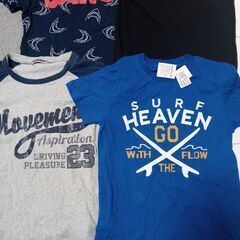 サイズ140★男の子用半袖★未使用ありの画像