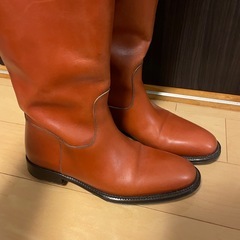 Au BANNISTER イタリアンレザー ロングブーツの画像