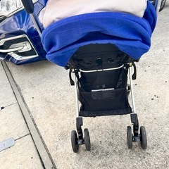 ベビーカー カトージ Joie ブルー 遮光 upf50+の画像