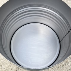 半切りドラム缶 焼却炉 100L 廃材燃やし ゴミ処分 大阪府泉大津市 堺市の画像