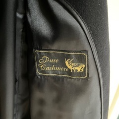 カシミヤ　男性用　コートの画像