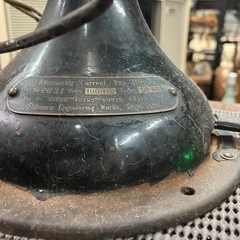 動作品　東芝レトロ扇風機の画像