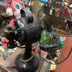 動作品　東芝レトロ扇風機の画像