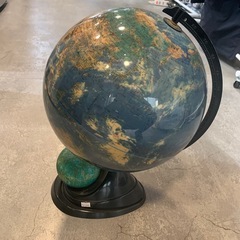 【ジモティー割】地球儀　インテリア　ヴィンテージ　（ID1537）の画像