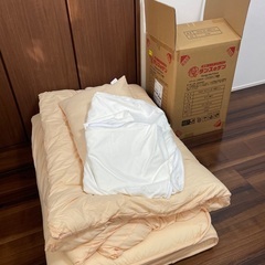 タンスのゲンシングル布団セット1週間使用のみの画像