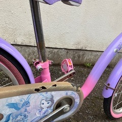 【お話し中】ソフィア　子供自転車　18インチの画像
