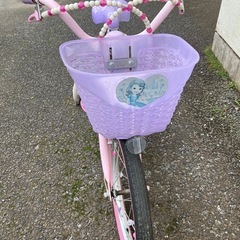 【お話し中】ソフィア　子供自転車　18インチの画像