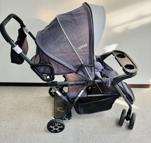 二人乗りベビーカー