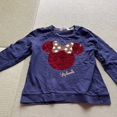 【H&M】子供服 約120cm ミニー ロンT スパンコールの画像